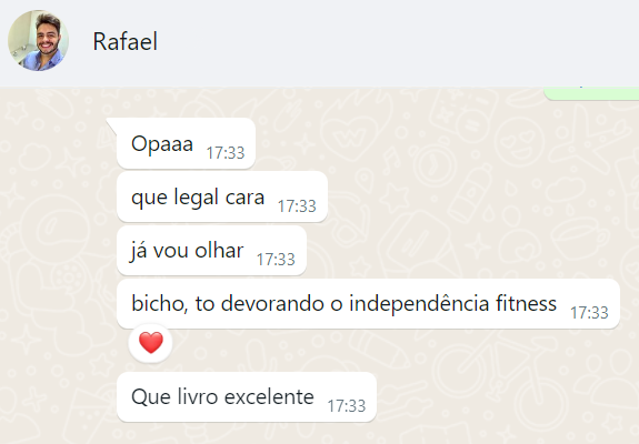 Rafael depoimento